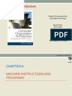 Machine Instruction and Programs