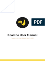 Roostoo User Manual