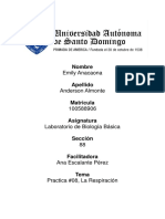 Practica #08, Laboratorio de Biologia Uasd