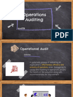 Operations Auditing: Audi26