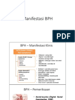 Manifestasi BPH