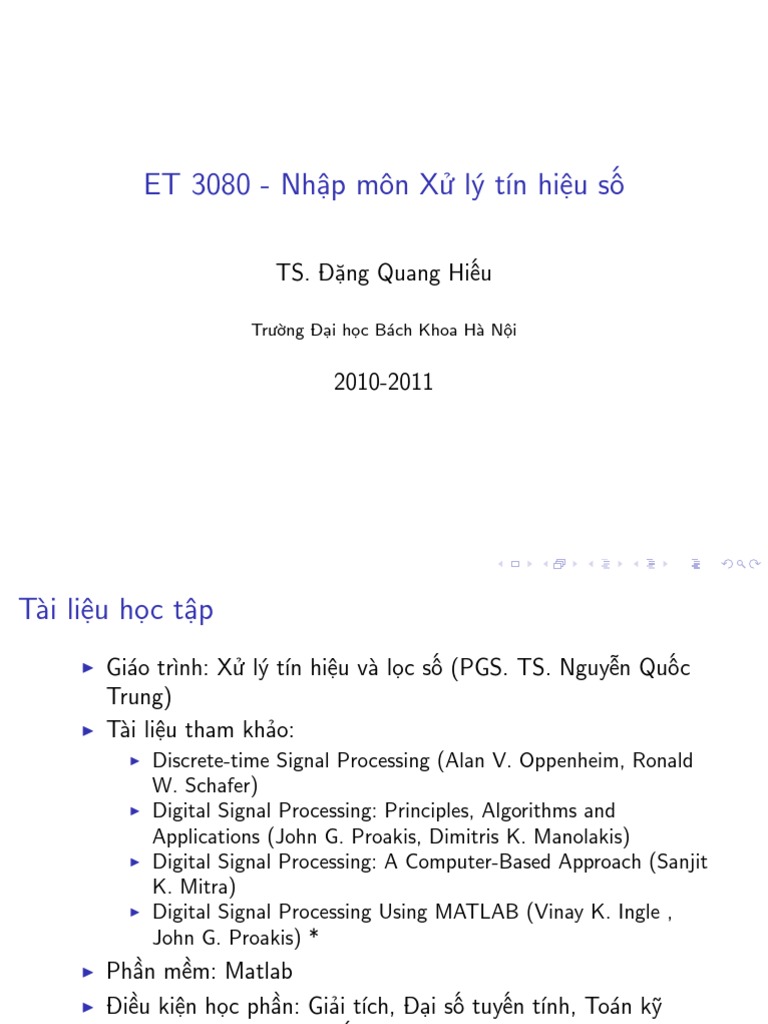 DSP Intro | PDF