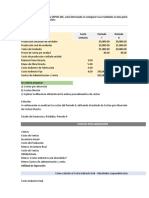 Ejercicio Costos Absorbentes y Directo #6 Por Resolver