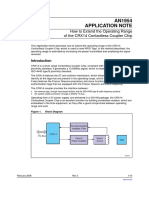 AN1954 Application Note: How To Extend The Operating Range of The CRX14 Contactless Coupler Chip