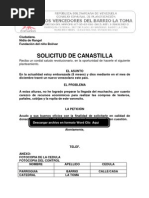Modelo Carta solicitud de ayuda económica