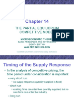 The Partial Equilibrium Competitive Model