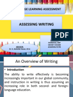 Assessing Writing in Second Language Learners