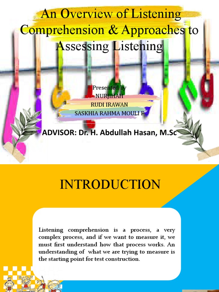 Assessment Download Free Pdf Reading Comprehension Educational