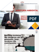 Principios de La Auditoría Ambiental.