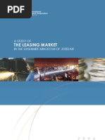 Download Leasing Market in the Hashimite Kingdom of Jordan 2006 by IFC Access to Finance and Financial Markets SN50446838 doc pdf
