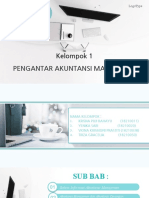 PPT - Pengantar Akuntansi Manajemen - Kelompok 1 - Akuntansi 01