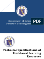 Department of Education Bureau of Learning Resources