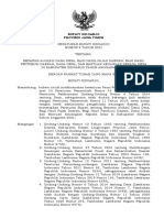 Perbup No. 8 Tahun 2021 Tentang Besaran ADD, BHP, BHR Dan Dana Desa