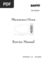 Sanyo Microwave Oven Service Manual 2029