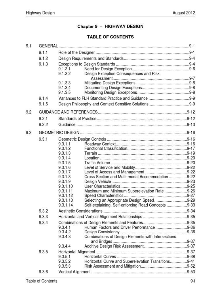 Comprehensive Highway Design Guide | PDF | Geotechnical Engineering ...