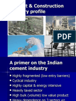 Cement & Construction Industry Profile