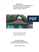 Proposal Par MASJID Al Falah Mawar