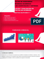 Practica 1 - Formulación y Evaluación de Proyectos de Inversión