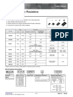 Thick Film Chip Resistors: MCR Series