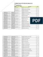 Format Import Nilai Pts Dan Pas Kelas Ix-2