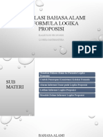 4 - Translasi Bahasa Alami Ke Formula Logika Proposisi