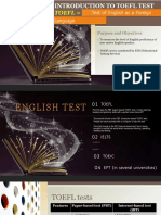TOEFL and IELTS English Language Tests