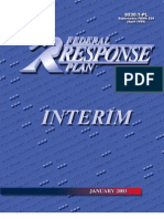 2003 Federal Response Plan