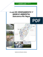 Plan de Ordenamiento Manejo Subcuenca Rionegro