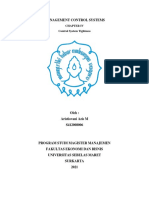 Chapter 4 MANAGEMENT CONTROL SYSTEMS - Aristiovani Azis M - S412008006