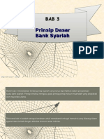 TM 3 Prinsip Dasar Bank Syariah