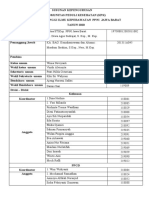 Susunan Kepengurusan KPK 19-20