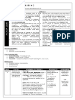 procedure writing unit plan