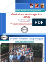 Gravitational Search Algorithm (GSA) : Dr. Ahmed Fouad Ali