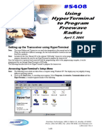 Lan5408ab Rev C App Note Using Hyper Terminal