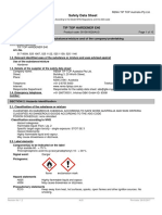 Safety Data Sheet: Tip Top Hardener E40