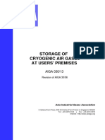 AIGA 030 - 13 Storage of Cryogenic Air Gases at Users Premises