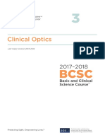 Clinical Optics: Basic and Clinical Science Course