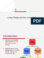 Lesson 1 - Living and Non-Living