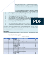 W4-Ex1-Accounting For Merchandising Operation. Perpentual