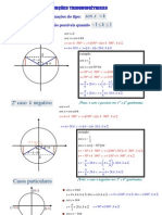 Matemática - Trigonometria - equacoes trigo