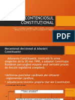 Contenciosul Constituțional 1 - 2020