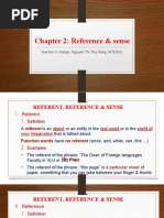 Chapter 2 - Reference Sense