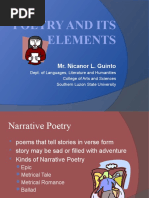 Download POETRY AND ITS ELEMENTS by Nic Guinto SN50450410 doc pdf