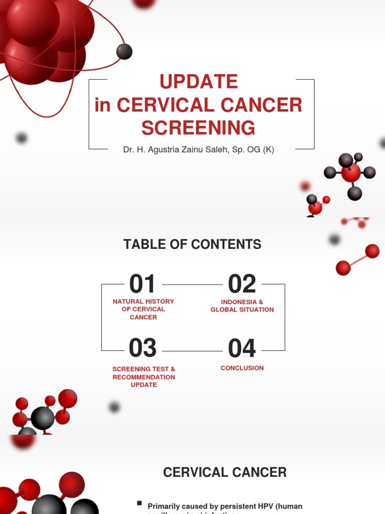 Cervical Cancer Screening Guidelines Update | PDF | Cervical Cancer ...