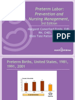 Preterm Labor: Prevention and Nursing Management,: 3rd Edition