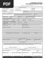 Corporate Account Customer Information Form 07-07-2014 