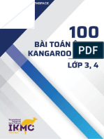 Ôn Tập Kangaroo Lớp 3-4- Đáp Án