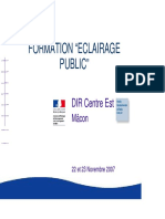 Formation Eclairage Public CETE 2