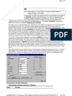 Superelevation Calculator: Superelevation Data Dialog Box