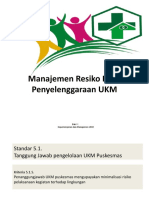 MENGURANGI RISIKO UKM